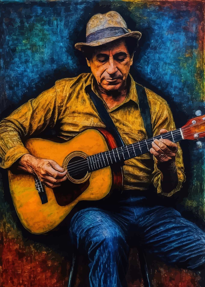 Guitarist Portrait