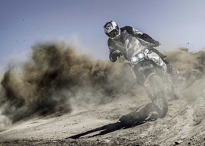 Motorcycle Off-Road Action