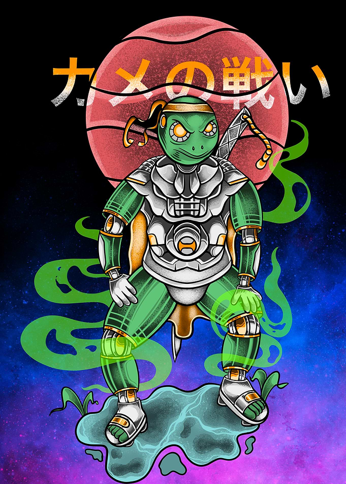 Samurai Turtle Warrior