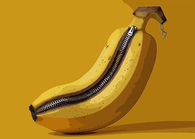 Zipper Banana