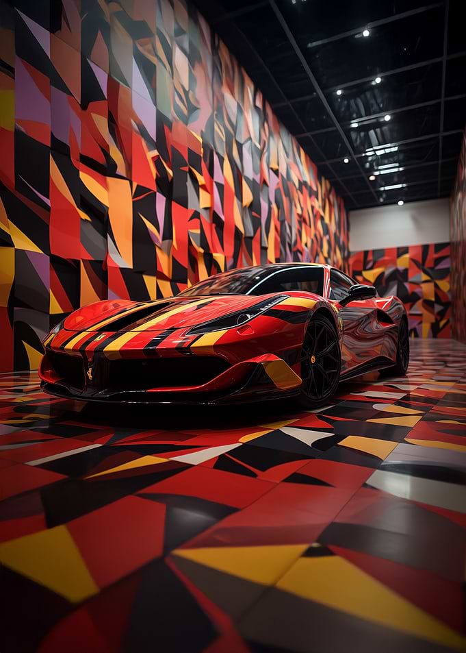 Ferrari in Geometric Space