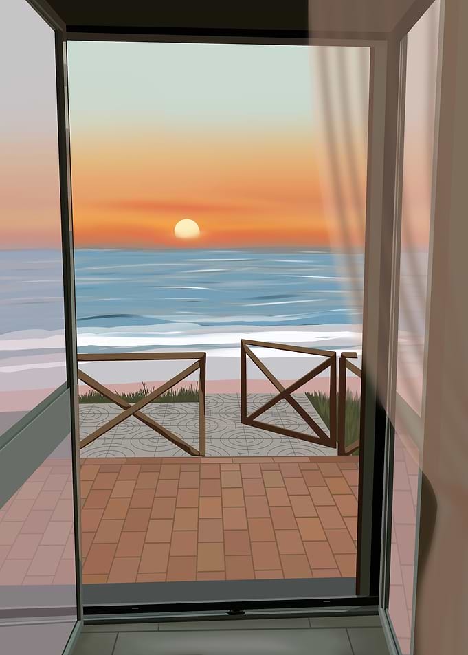 Sunset Beach View