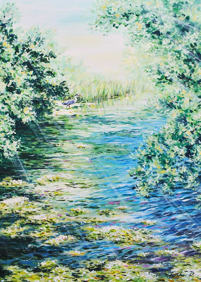 Peaceful River Scene