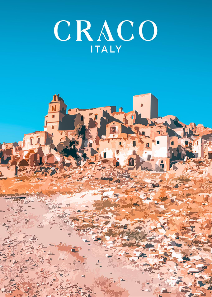 Craco, Italy Ruins