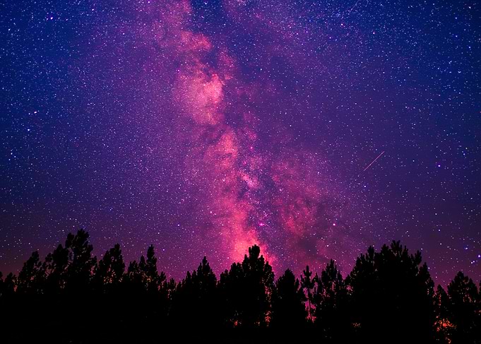 Milky Way Night Sky