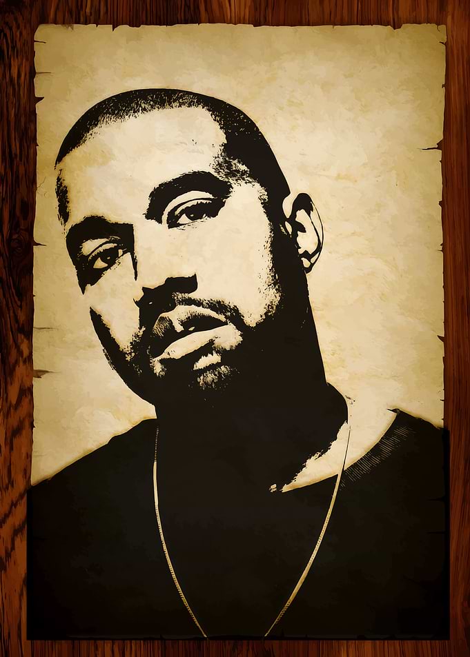 Kanye West Portrait