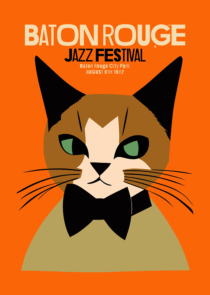 Baton Rouge Jazz Festival Poster