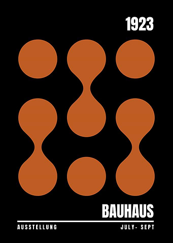 Bauhaus 1923 Poster