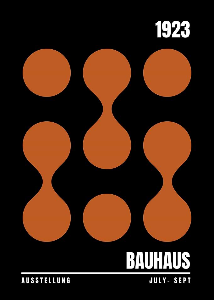 Bauhaus 1923 Poster