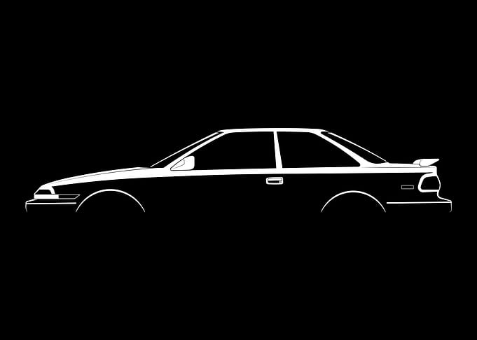 Corolla GT-S Sport Coupe (E98) Silhouette