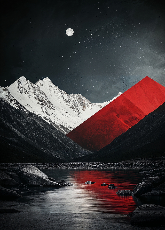 Red Mountain Night
