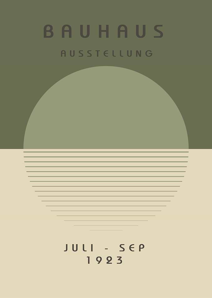 Bauhaus Exhibition Poster