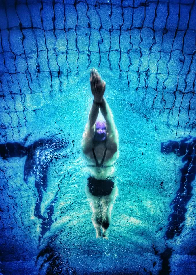 Swimmer Underwater