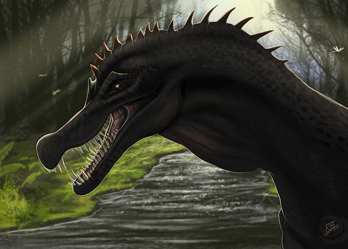 Spinosaurus's Golden Hour