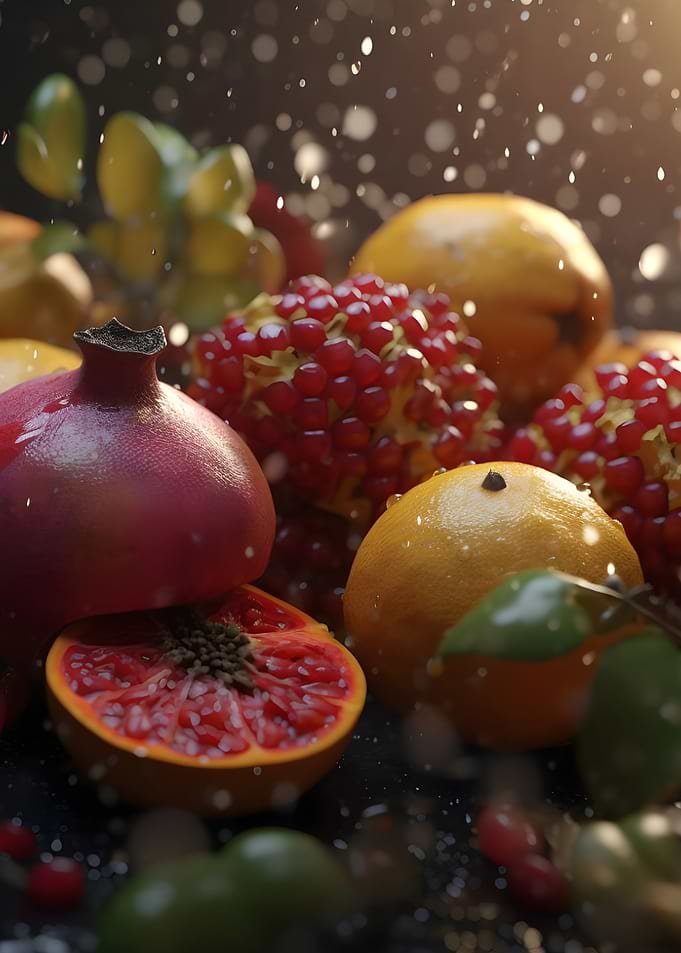 Juicy Fruit Still Life