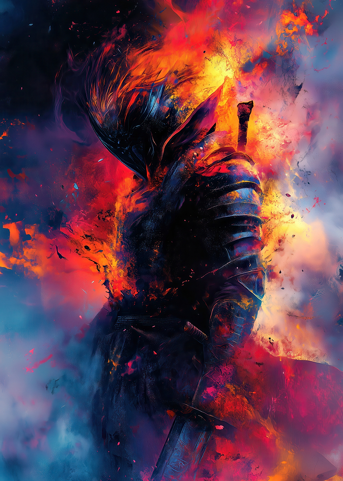 Fiery Knight
