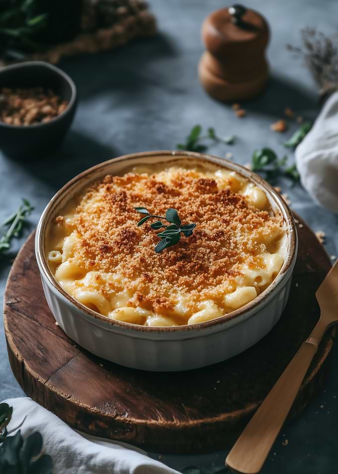 Mac and Cheese with Breadcrumbs