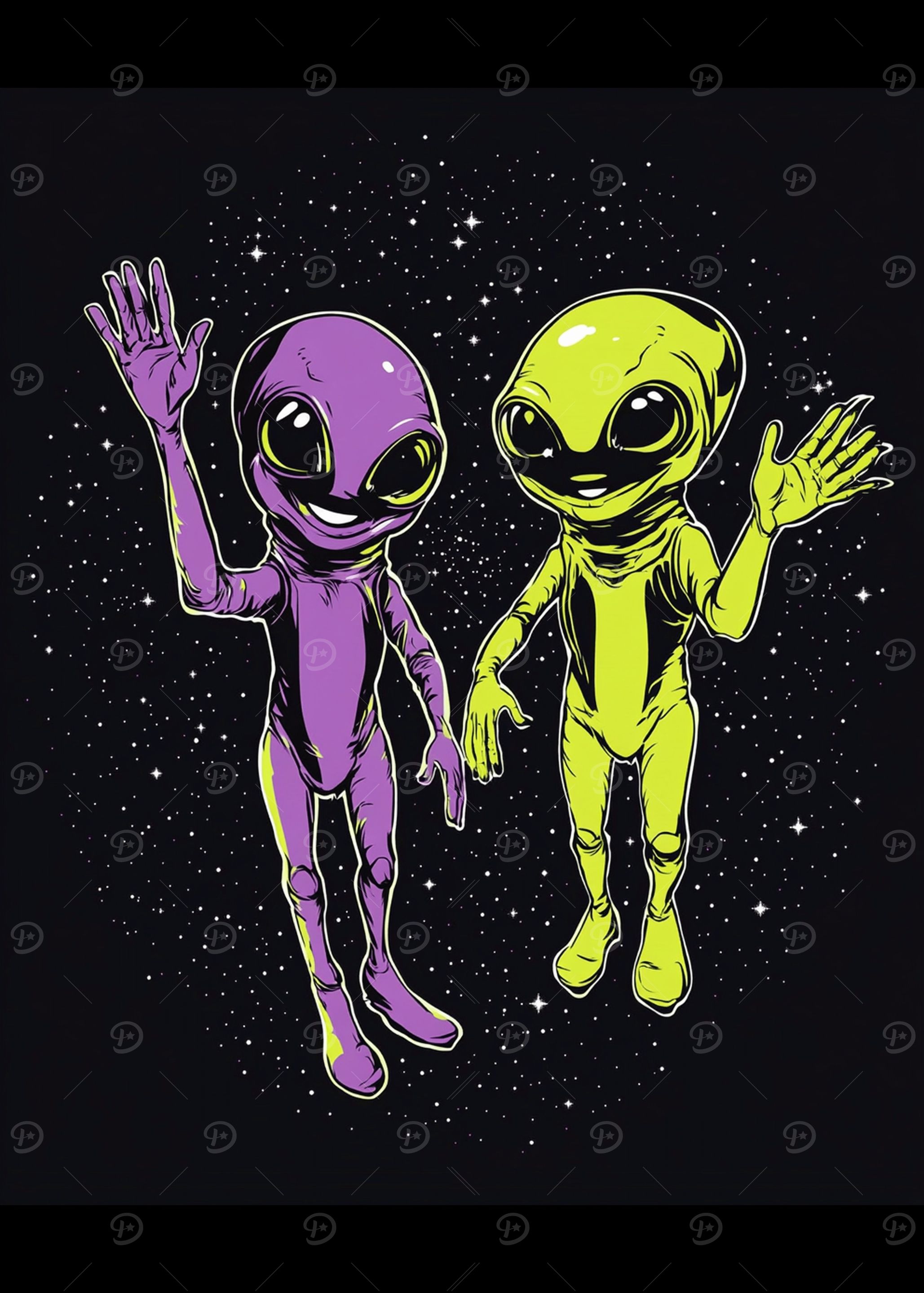 Colorful Alien