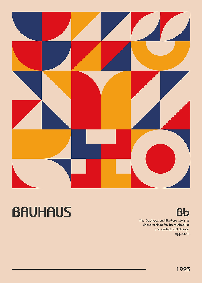 Bauhaus Geometric Art