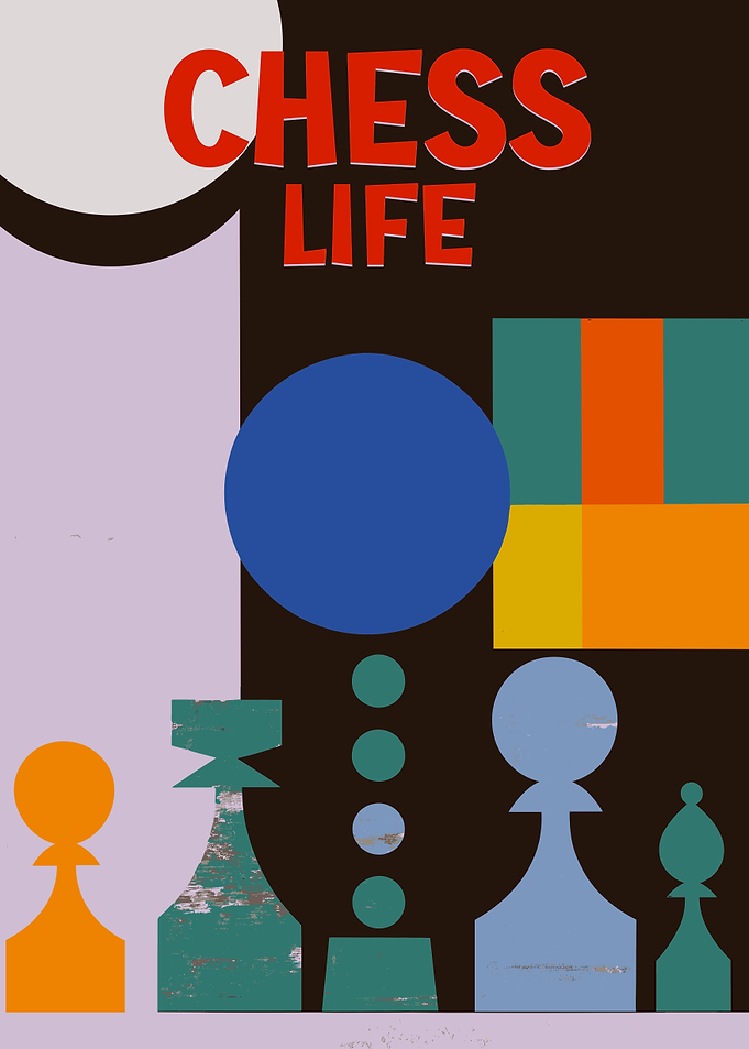 Chess Life Abstract Art
