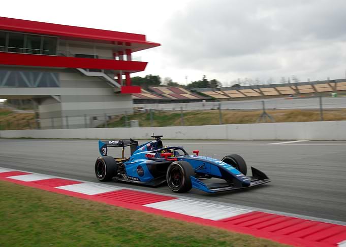 Dams Formula 3 car at Barcelona