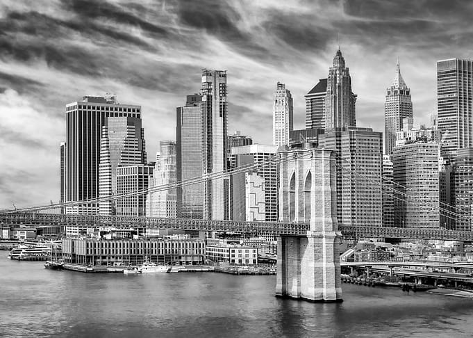 Brooklyn Bridge NYC Skyline