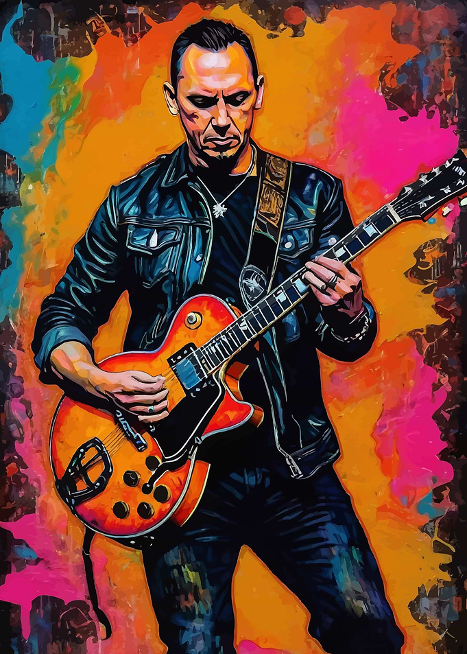 Mark Tremonti Guitarist in Action