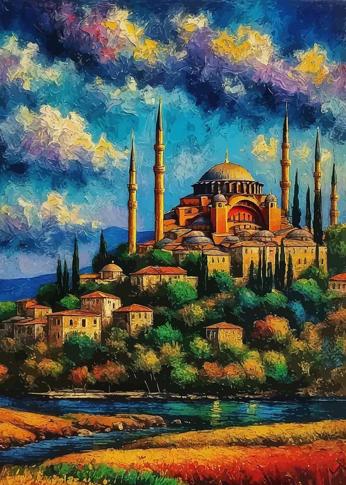Hagia Sophia Painting