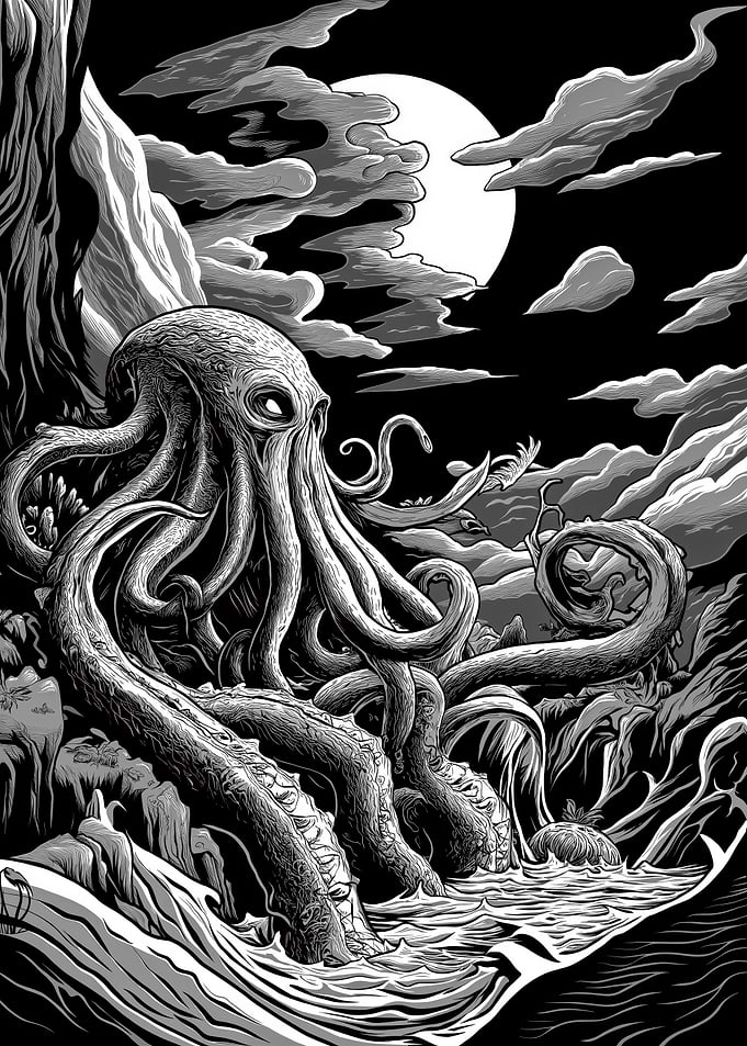 Cthulhu Mythos Octopus