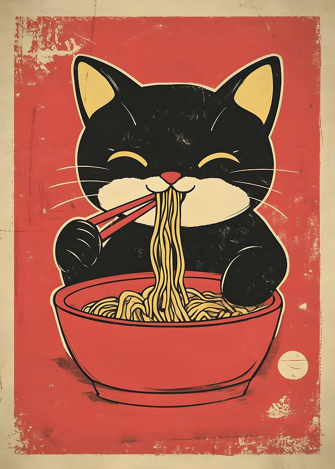 Ramen Cat