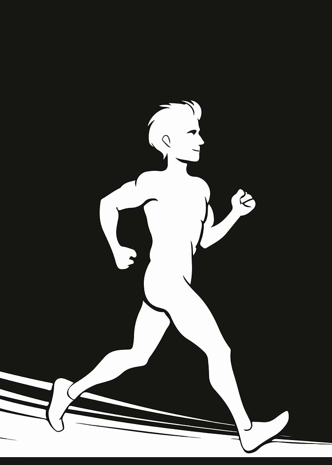 Running Man Silhouette