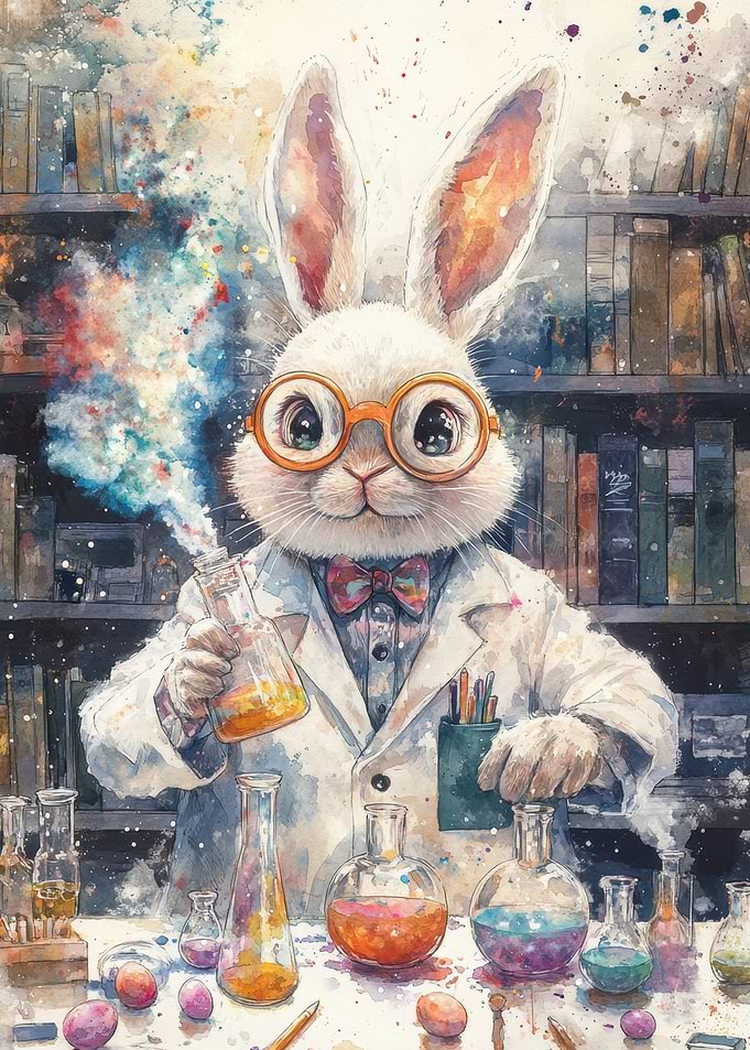 Easter Bunny Scientist