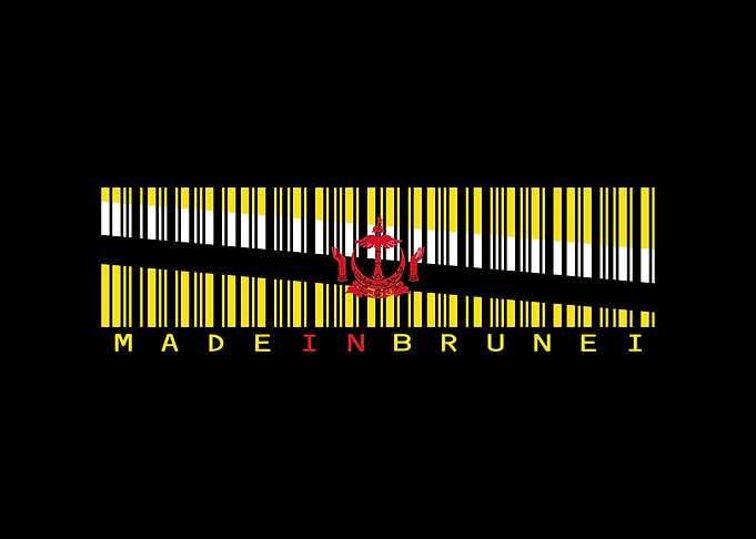 Brunei Barcode Flag