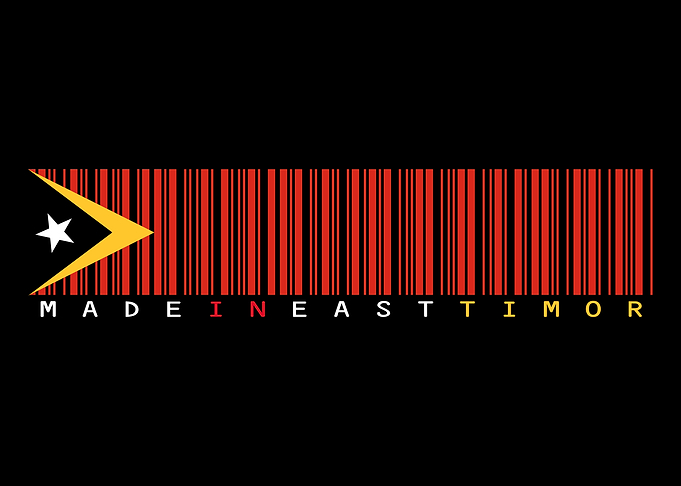 East Timor Flag Barcode
