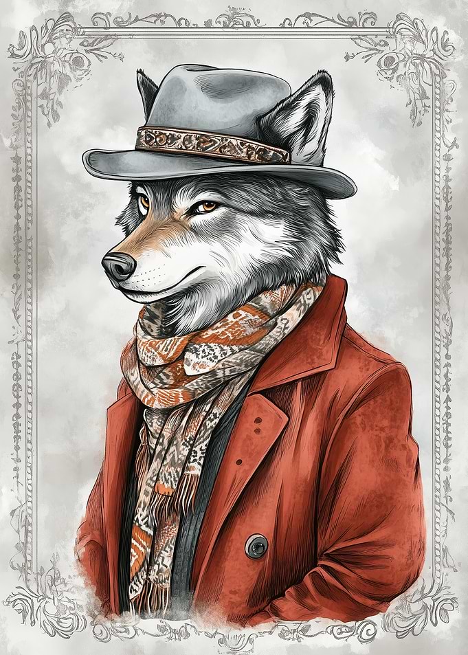 Wolf in a Fedora