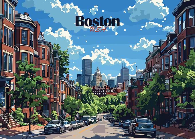 Boston Cityscape
