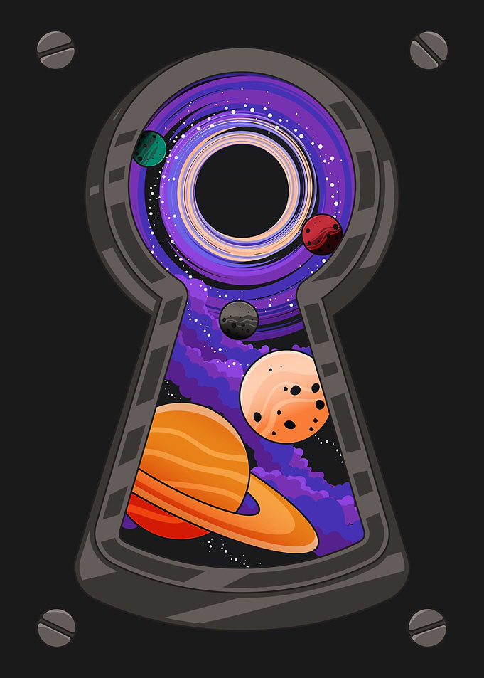 Cosmic Keyhole Escape