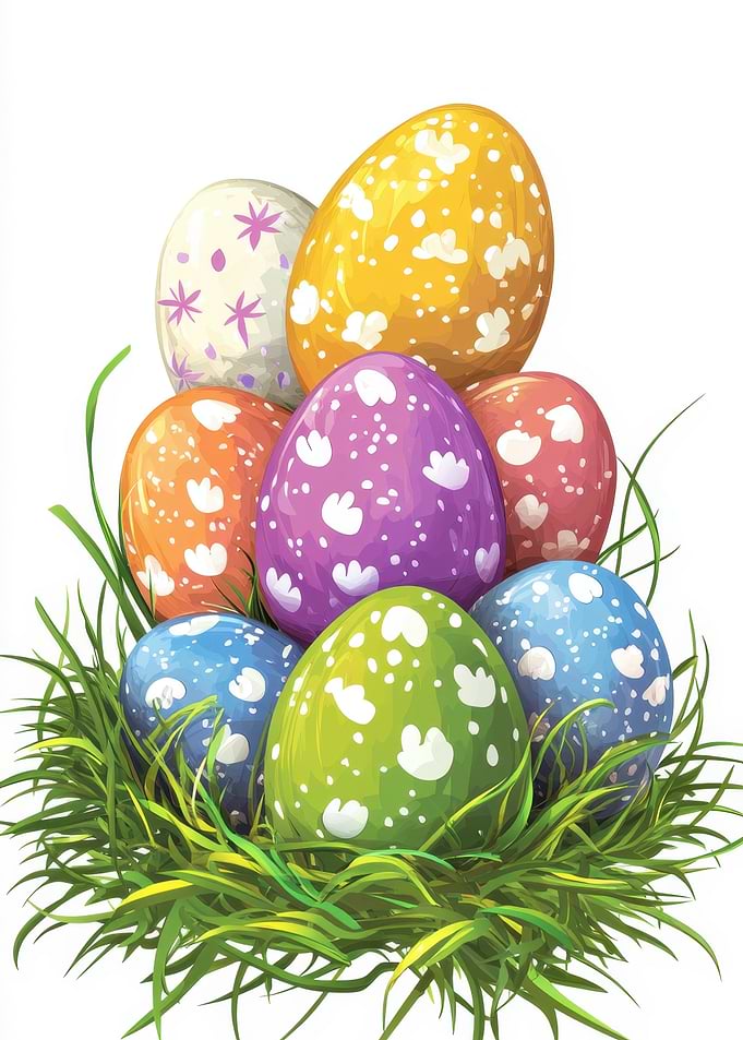 Easter Eggs Nest