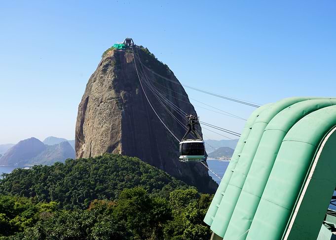 Sugarloaf Mountain Cable Car in Rio
