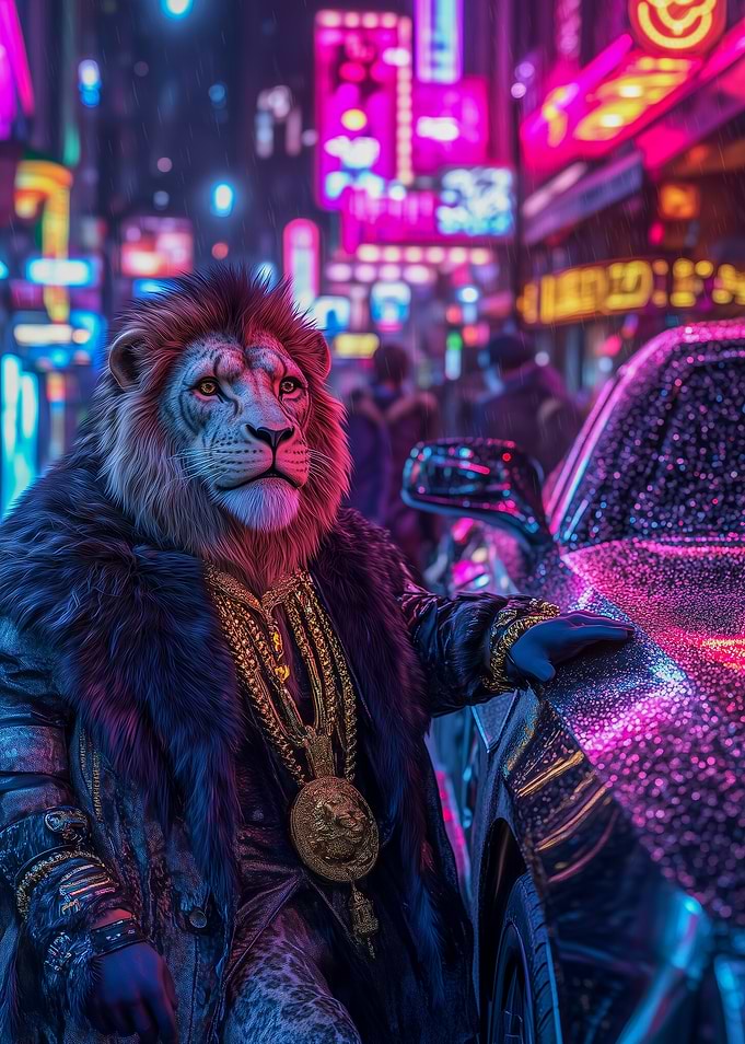 Hip Hop Lion