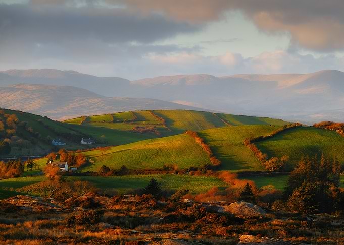 Rolling Hills Landscape of Beara Peninsula