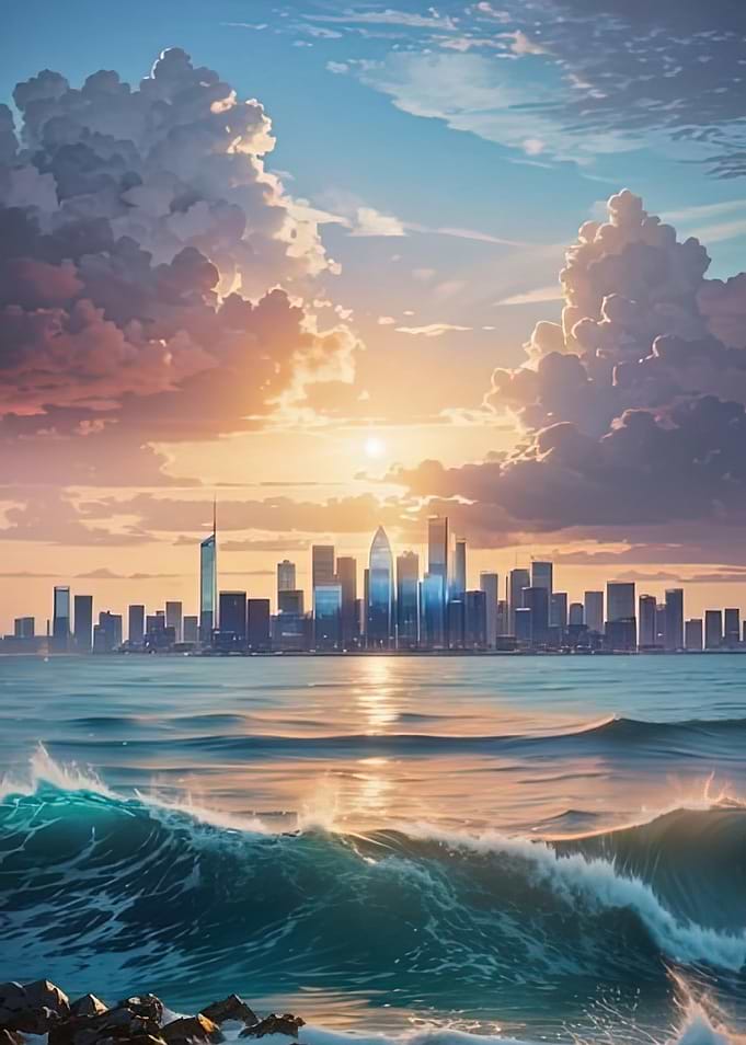 Cityscape Sunset