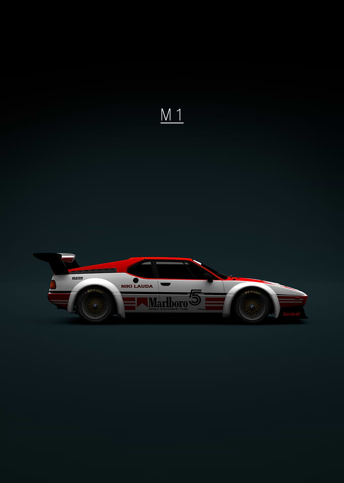 BMW M1 Race Car