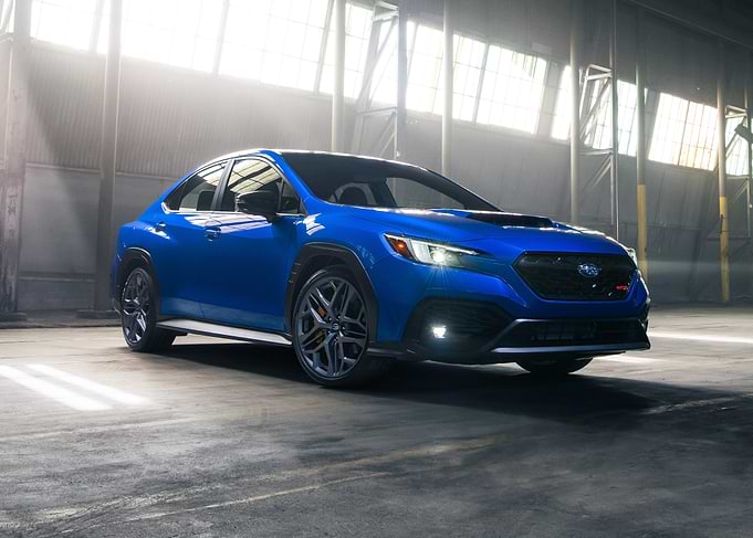 Subaru WRX Blue