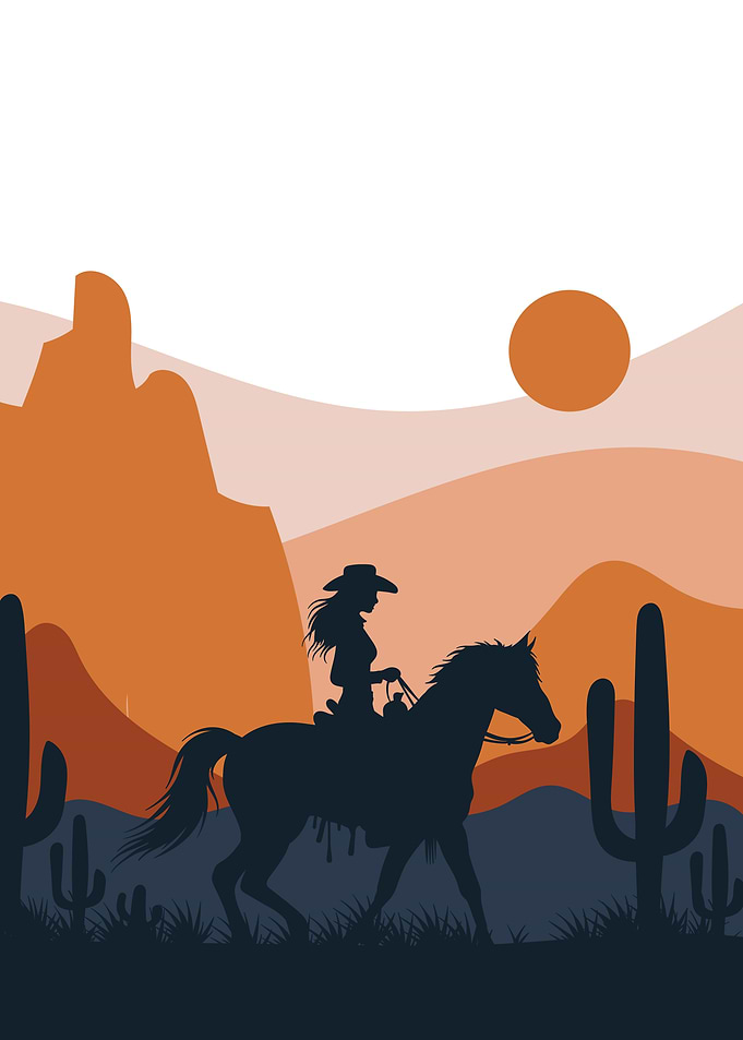 Wild West Cowgirl Ride