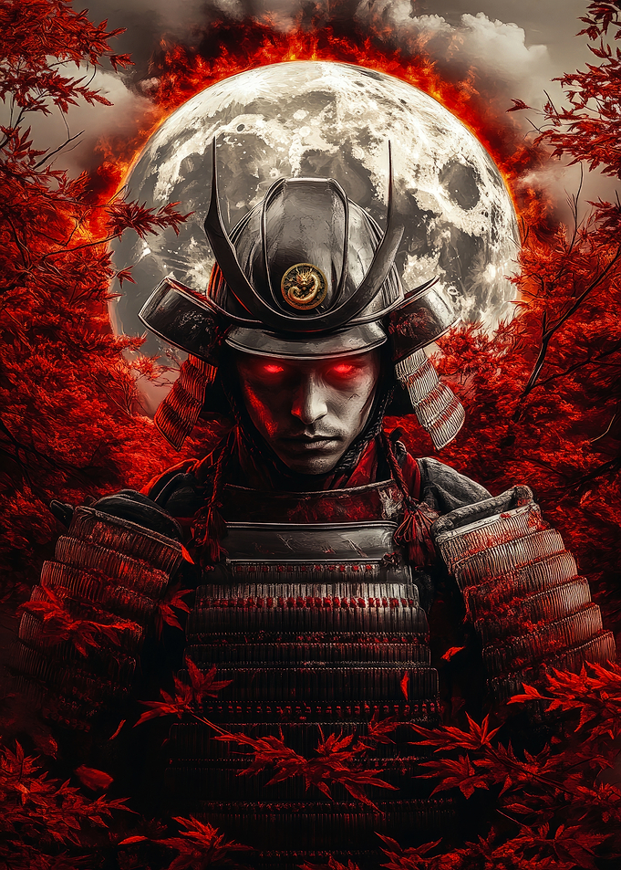 Samurai Red Warrior