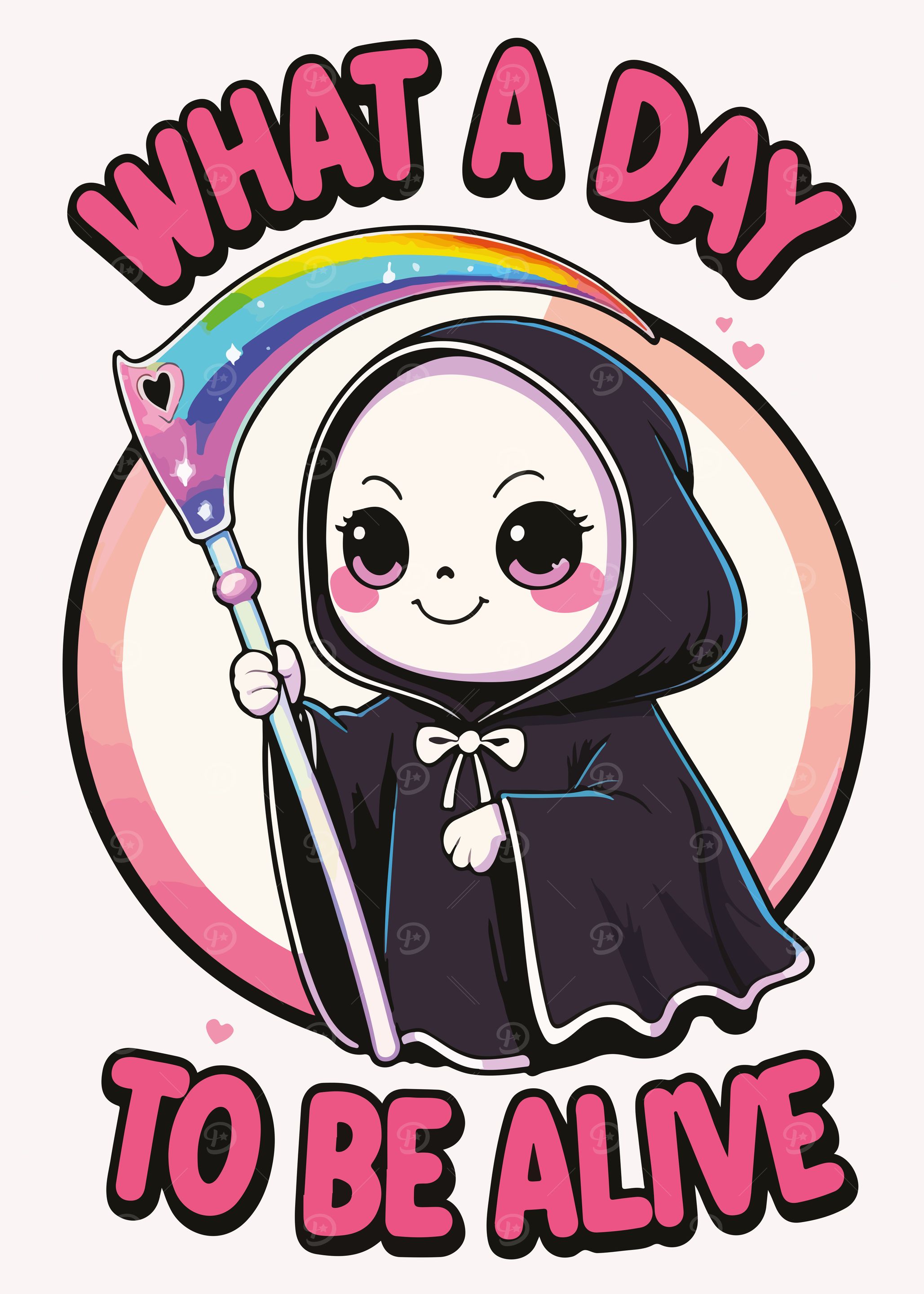 Cute Grim Reaper