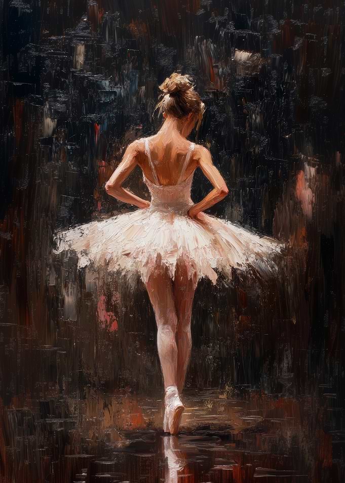 Ballet Dancer in Spotlight | Red Curtain Call | Ballet’s Final Bow