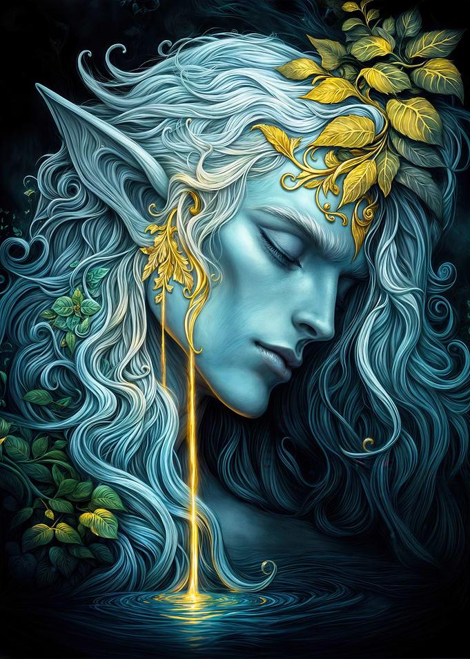 Mystic Elf of the Enchanted Waters