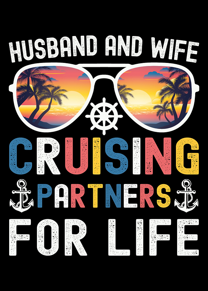 Husband & Wife Cruising Partners For Life